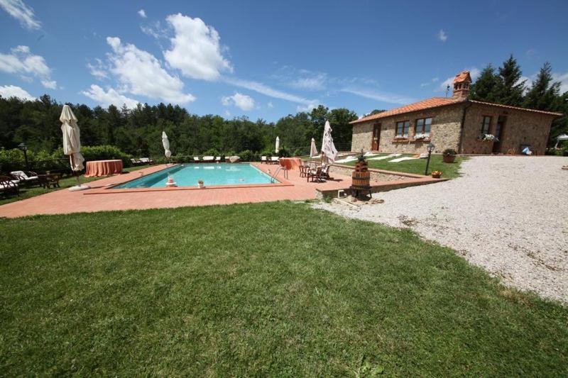 Agriturismo La Quercia Boccheggiano Exteriör bild