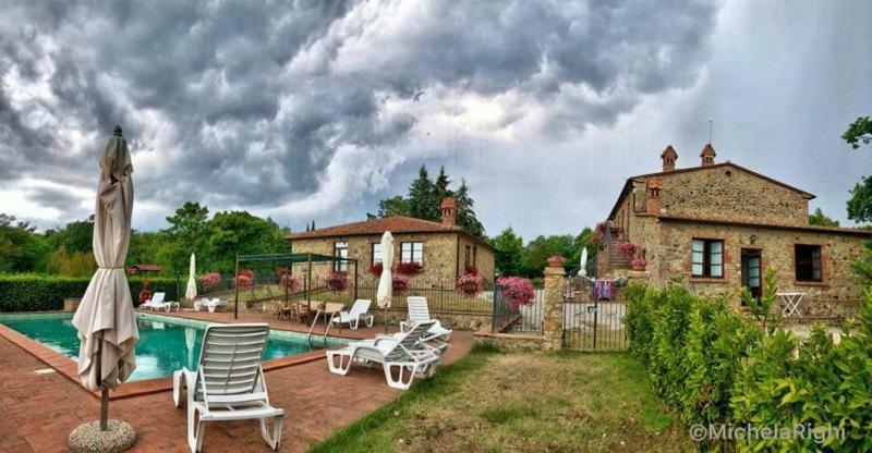 Agriturismo La Quercia Boccheggiano Exteriör bild