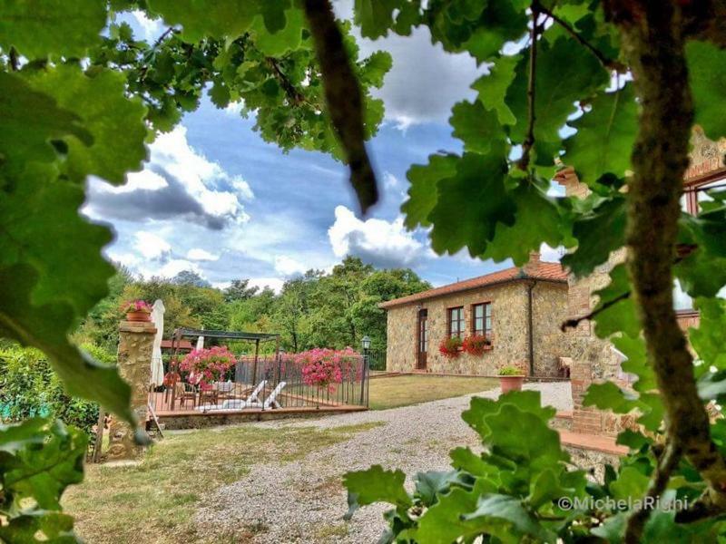 Agriturismo La Quercia Boccheggiano Exteriör bild